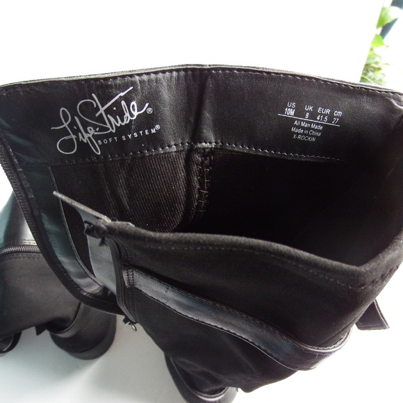NIB Black Riding Boots by LifeStride Size 10 - Picture 5 of 6